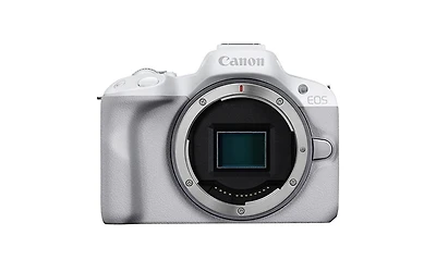 Canon Eos R50 Mirrorless Vlogging Camera with 24.2 Megapixel Cmos Sensor (White)