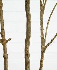 Nearly Natural 7ft. Artificial Minimalist Japanese Pieris Tree with Real Touch Leaves