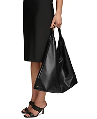 Donna Karan New York Bellmore Extra Large Hobo With Bezel Strap