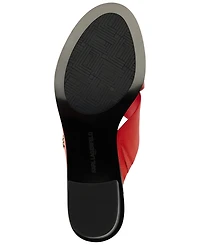 Karl Lagerfeld Paris Women's Henryk Crisscross Sandals