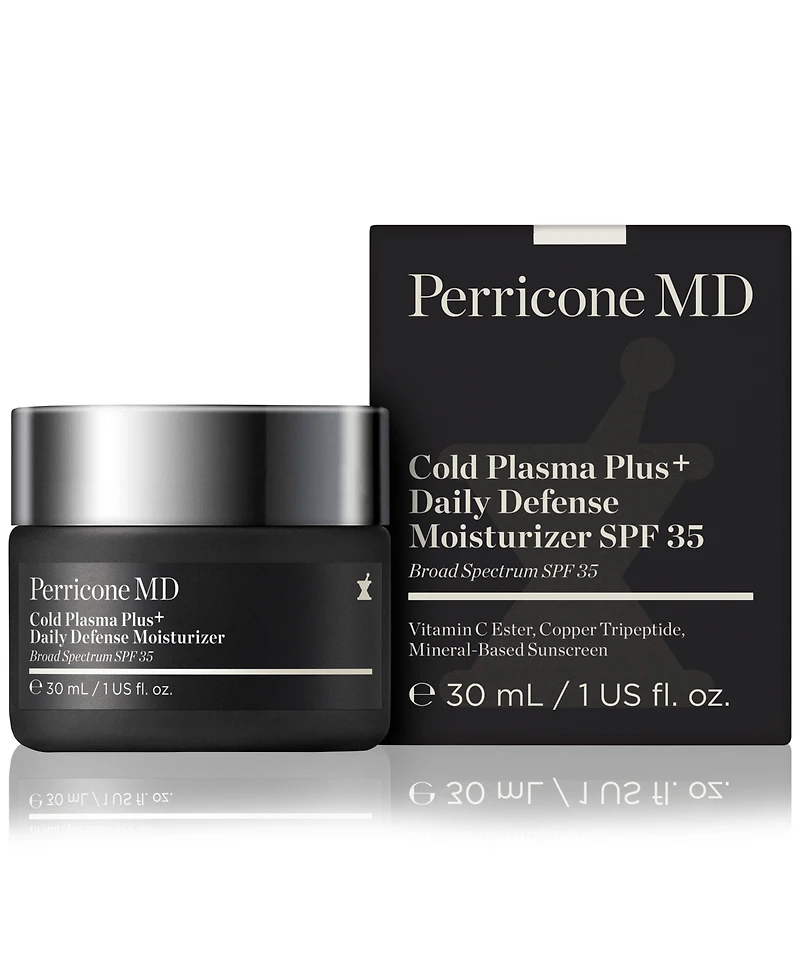 Perricone Md Cold Plasma Plus+ Daily Defense Moisturizer Broad Spectrum Spf 35, 1 oz.