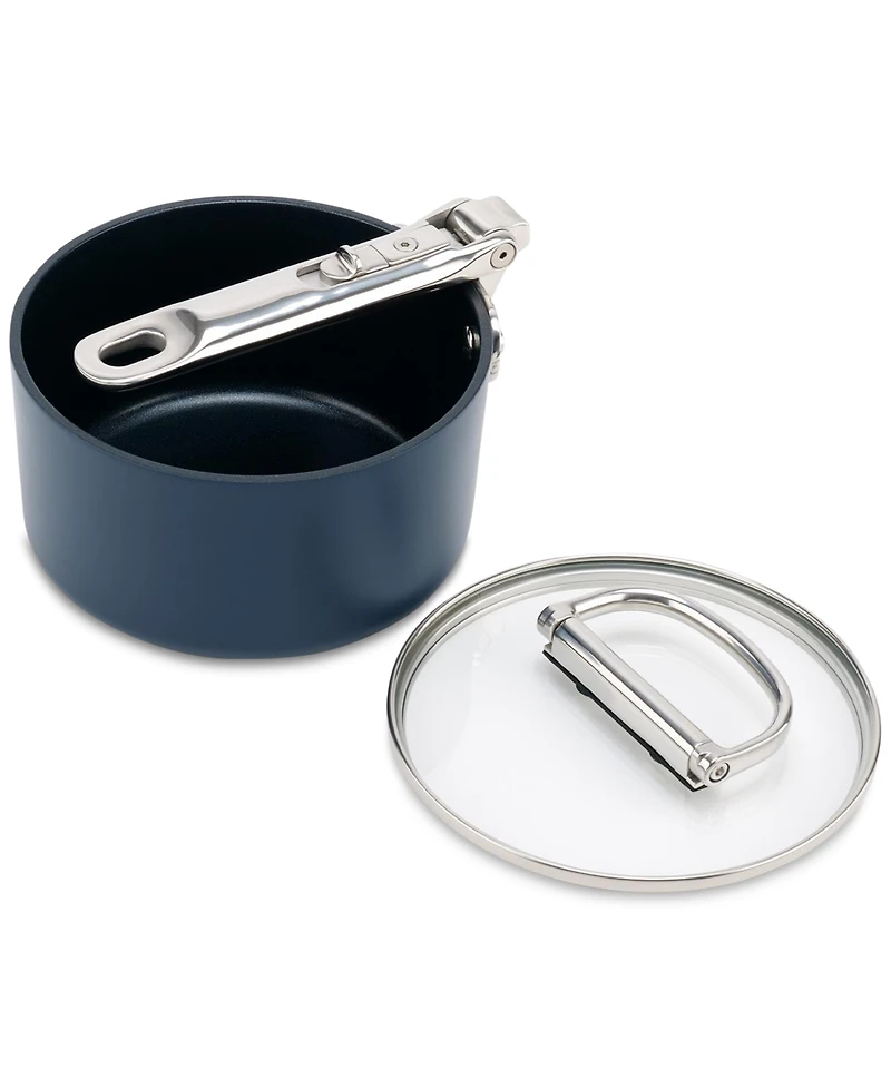 Joseph Joseph Space Ceramic Nonstick 1.4 Qt. Saucepan