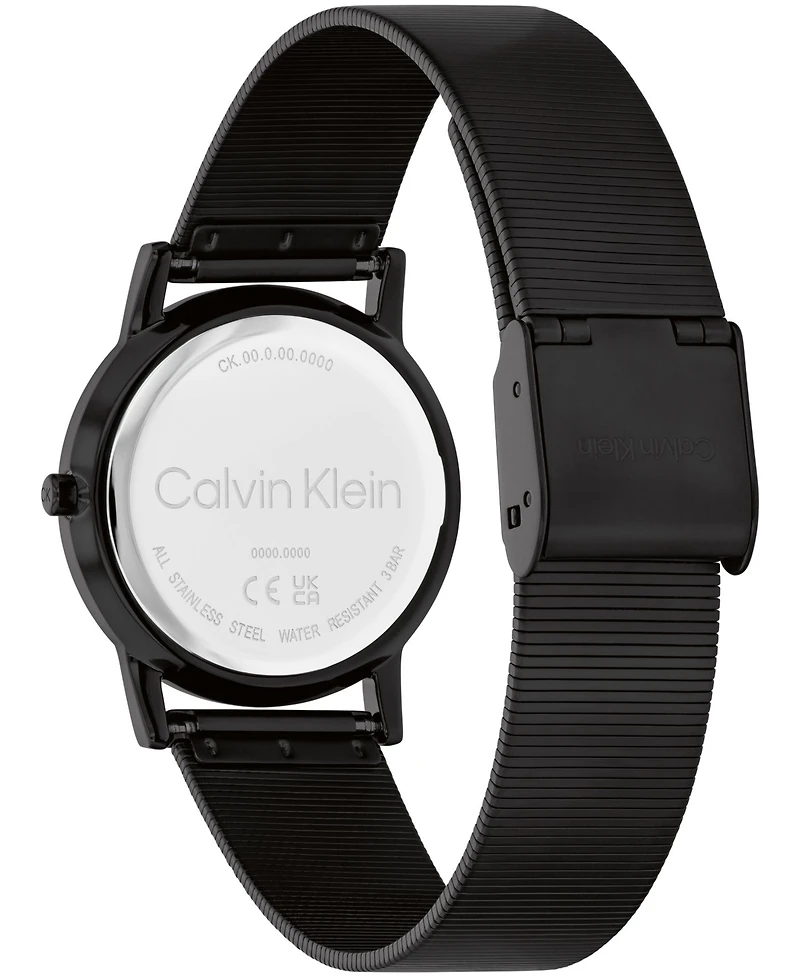 Calvin Klein Women's Ck Feel Stainless Steel Mesh Watch 30mm