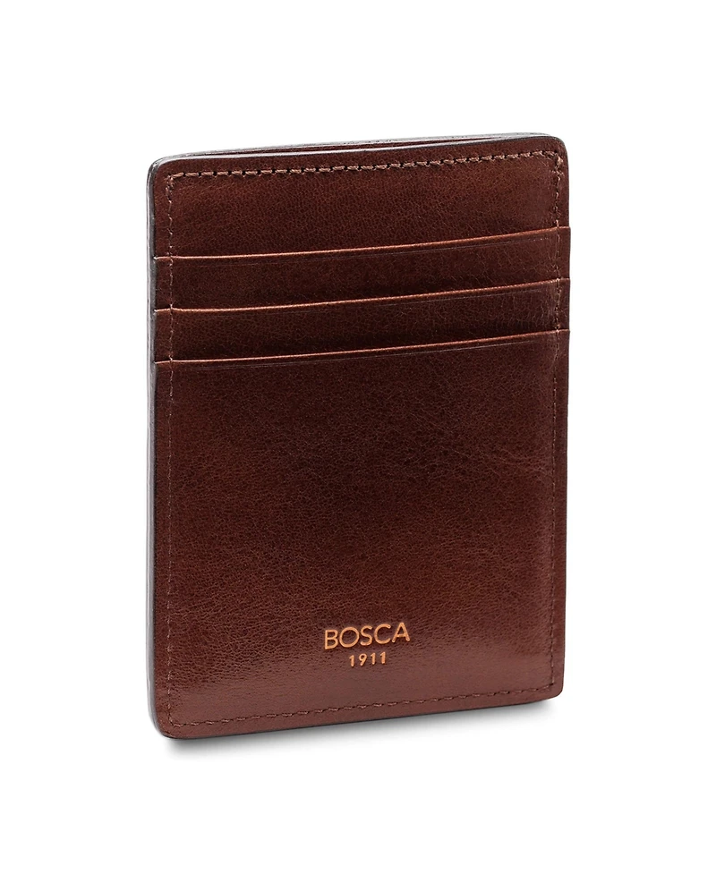 Bosca Men's Dolce Collection - Deluxe Front Pocket Wallet