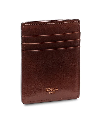 Bosca Men's Dolce Collection - Deluxe Front Pocket Wallet