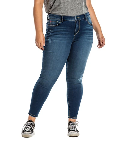 Slink Jeans Plus Mid Rise Skinny