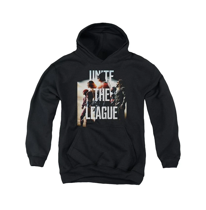 Justice League Movie Youth Dawn Pull Over Hoodie / Hooded Sweatshirt