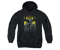 Justice League Movie Youth Stand Up To Evil Pull Over Hoodie / Hooded Sweatshirt