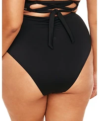 Adore Me Plus Size Bobbie Swimwear High-Waist Bikini Bottom
