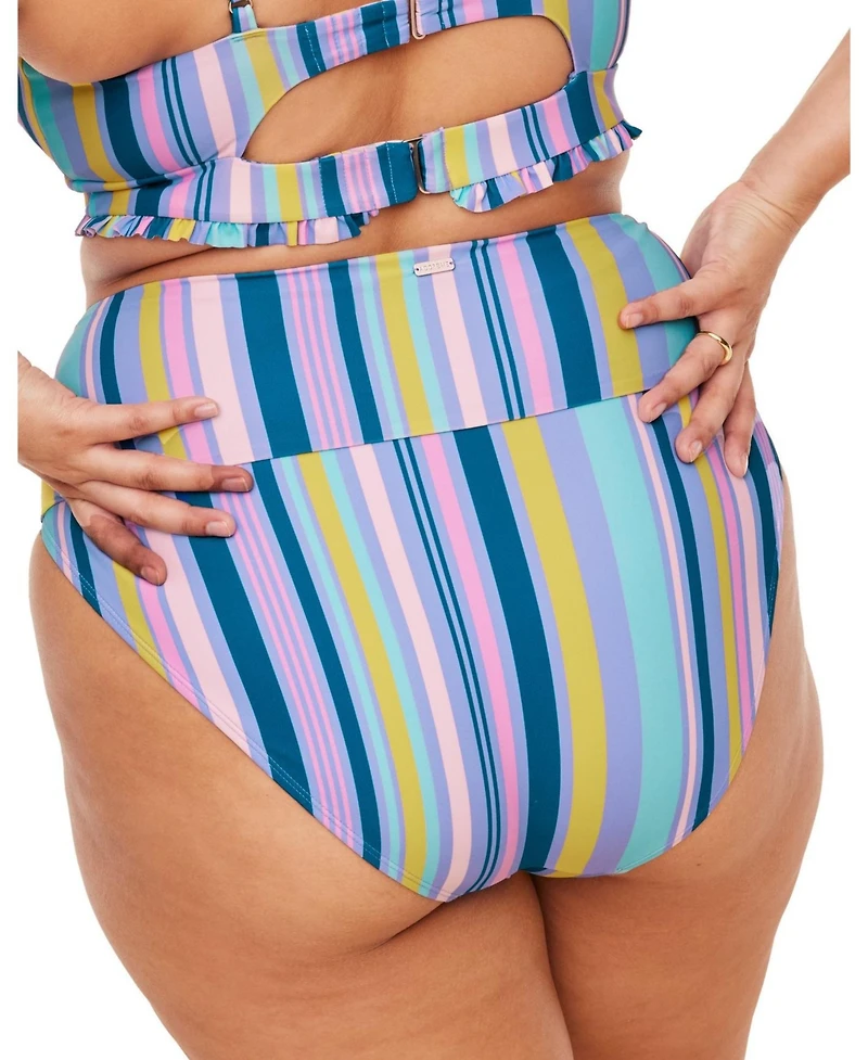 Adore Me Women's Rainey Swimwear High Waist Bikini Panty