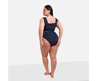 Rebdolls Plus Essential High Waist Bikini Bottom