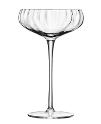Lsa International Aurelia Champagne Saucer 10oz Clear Optic x 2