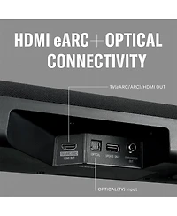 Yamaha Sr-B30A Sound Bar with Dolby Atmos & Built-In Subwoofers