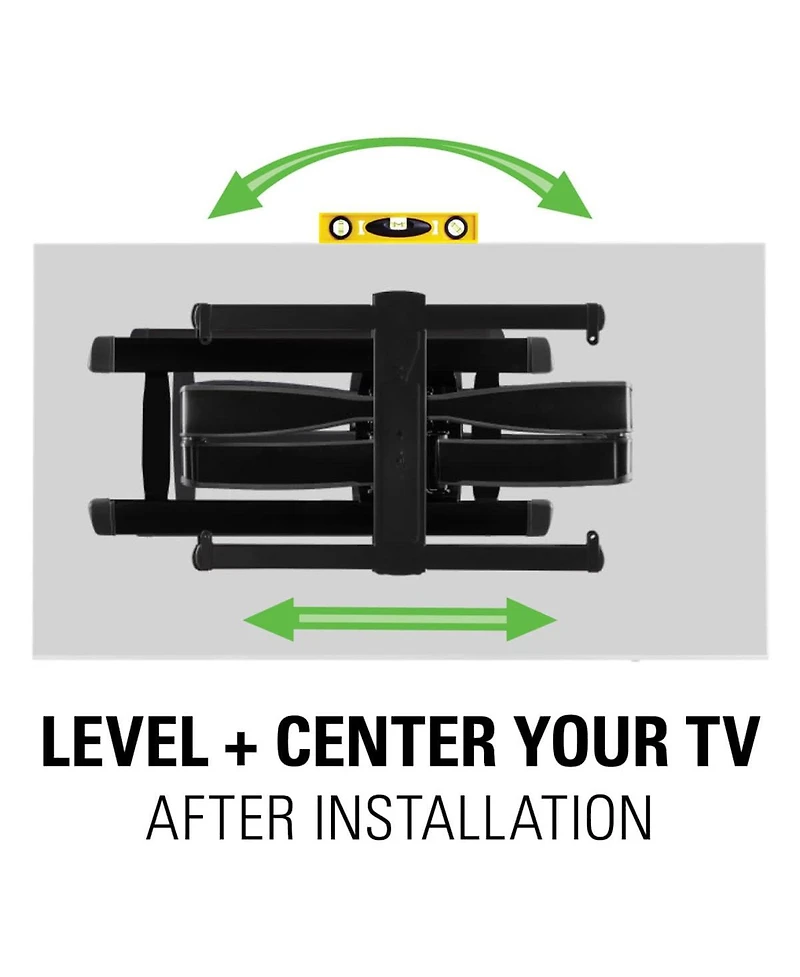 Sanus VXF730-B2 Extra Large Full Motion Tv Mount for 46" - 95" TVs
