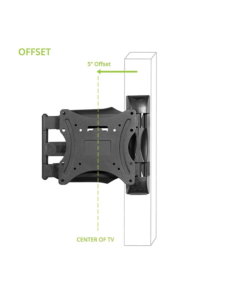 Kanto M300 Full Motion Single Stud Tv Mount for 26" - 55"