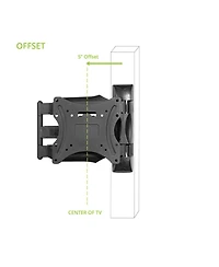 Kanto M300 Full Motion Single Stud Tv Mount for 26" - 55"