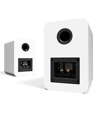 Kanto YUP4 Passive Bookshelf Speakers with 1" Silk Dome Tweeter and 4" Kevlar Woofer - Pair