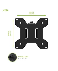 Kanto DML2000 Fully Adjustable Dual Arm Desktop Monitor Mount