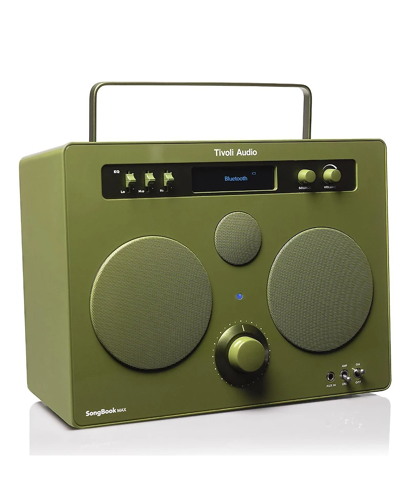 Tivoli Audio Songbook Max Bluetooth Speaker with Built-In Pre-Amp and Carrying Handle