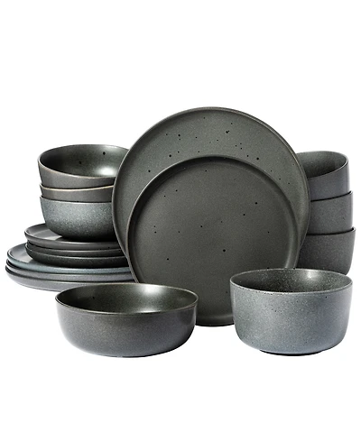 Gibson Elite James Street Reactive 16 Pc. Dinnerware Set, Service for 4