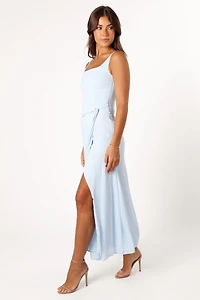 Petal and Pup Women's Nadea Faux Wrap Maxi Dress
