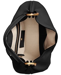 Donna Karan New York Glenwood Leather Shoulder with Tassel Detail