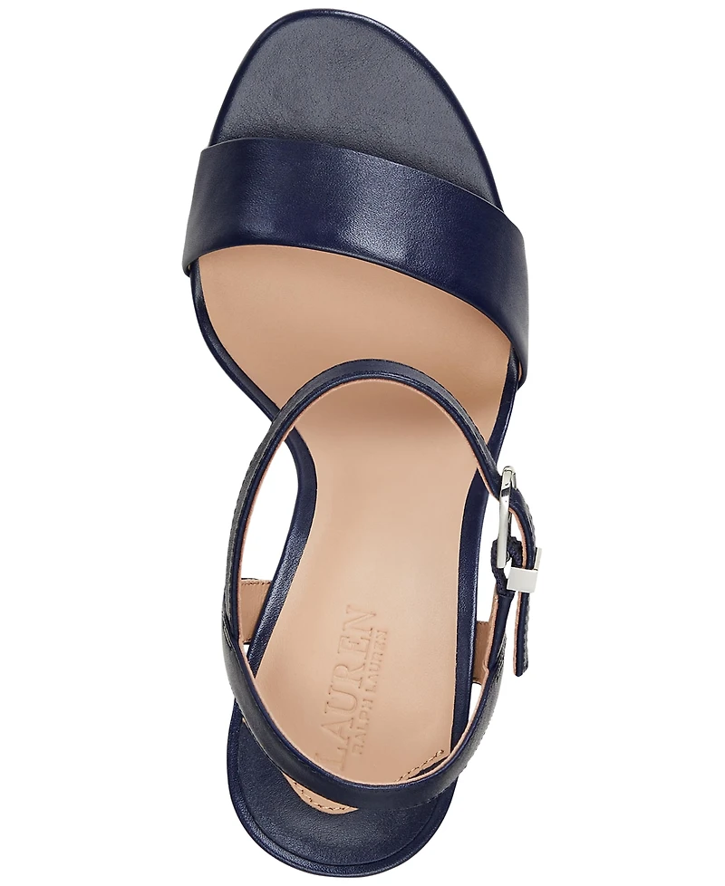 Lauren Ralph Women's Gwen Ankle-Strap Dress Sandals