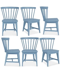 Catriona 6 Pc. Wood Side Chair Set