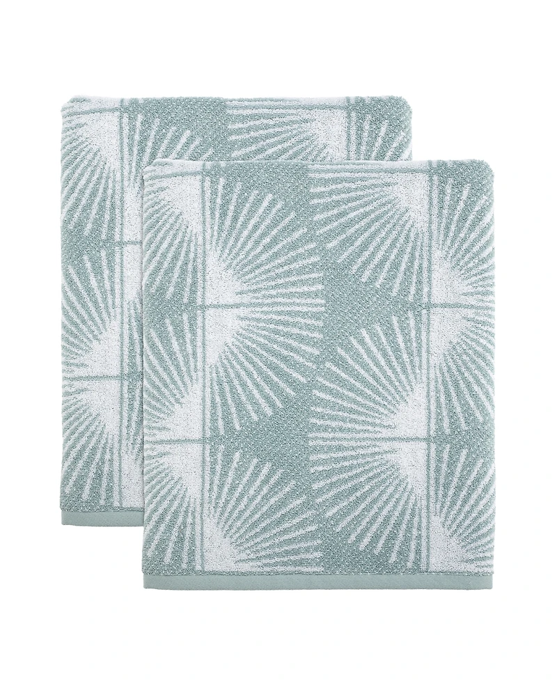 Nicole Miller Kendall 2-Pc. Bath Towel Set, 27" x 54"