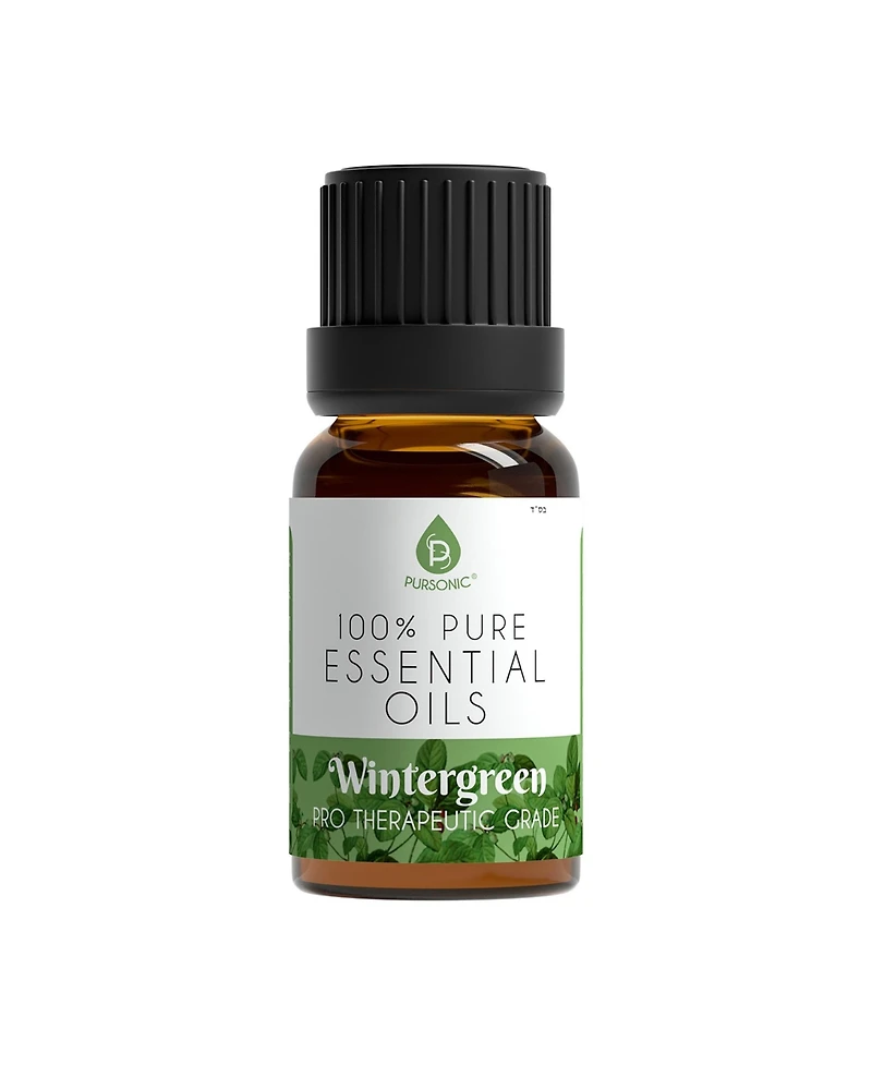 Pursonic 8 pack of 100% Pure Essential Aromatherapy Oils