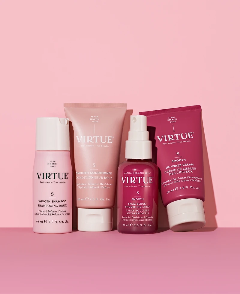 Virtue Frizz Block Smoothing Spray, 2 oz.