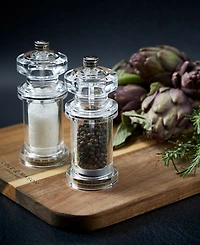 Cole & Mason Acrylic 5.5" Salt & Pepper Mill Gift Set