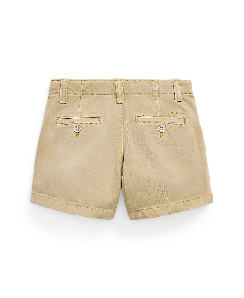 Polo Ralph Lauren Toddler and Little Girls Cotton Chino Shorts