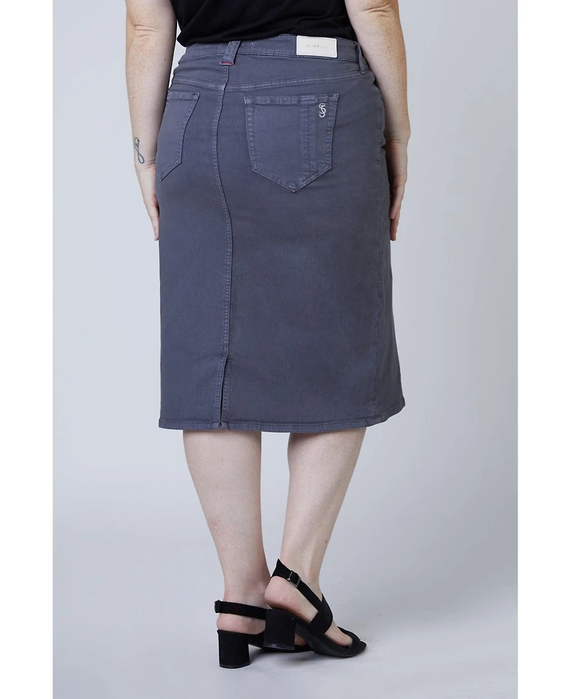 Slink Jeans Plus Color Skirt