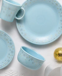 Fiesta Sky Snowflake Classic Dinner Plate, Exclusively at Macy's