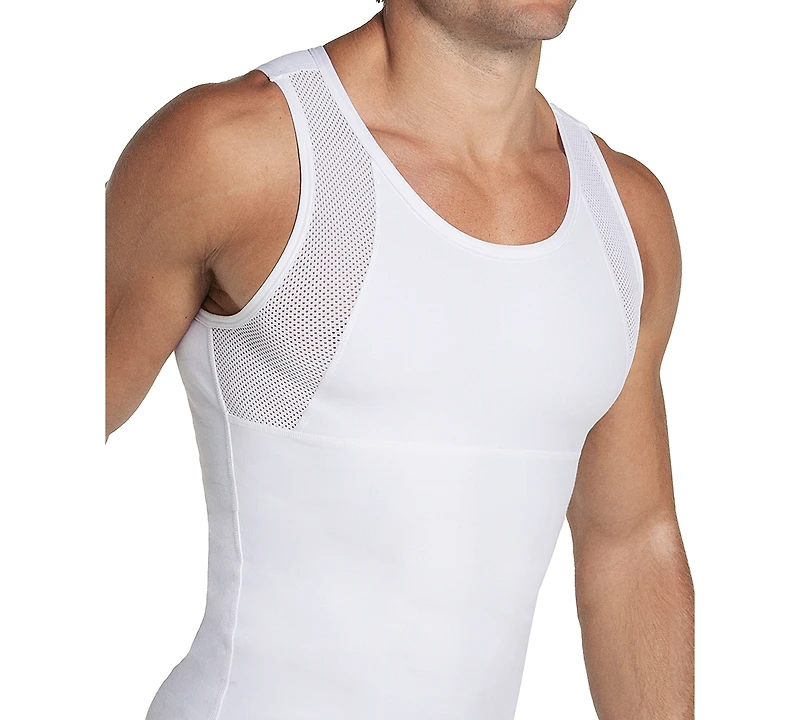 Men's Stretch Moderate Compression Shaper Tank Top