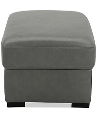 Radley 32" Leather Ottoman, Created for Macy's