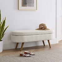 Streamdale Ottoman Oval Storage Bench
