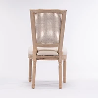 Streamdale Antique French Style Dining Chairs, Set of 2