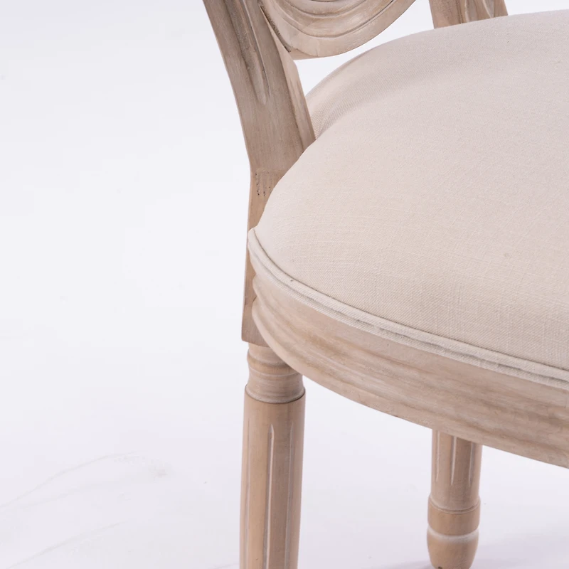 Streamdale Antique French Style Dining Chairs Set