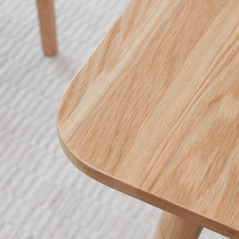 Streamdale Solid Oak Round Dining Table for 6-8 People