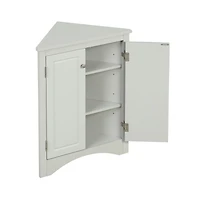 Streamdale Adjustable Shelves Triangle Bathroom Storage Cabinet
