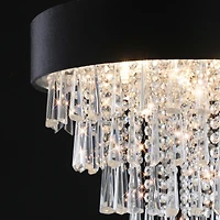 Streamdale Crystal Chandelier Round Luxury Lamp