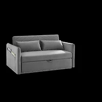 Streamdale 3-in-1 Pull-Out Sofa Sleeper with Pillows
