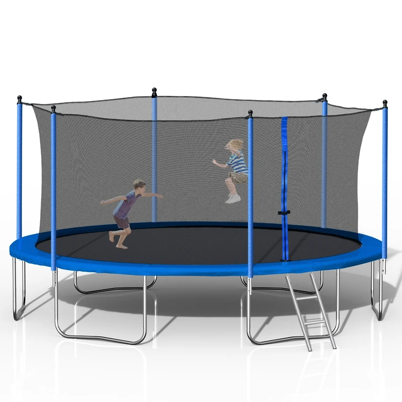 Streamdale 14FT Trampoline (Steel Tube, Ladder)
