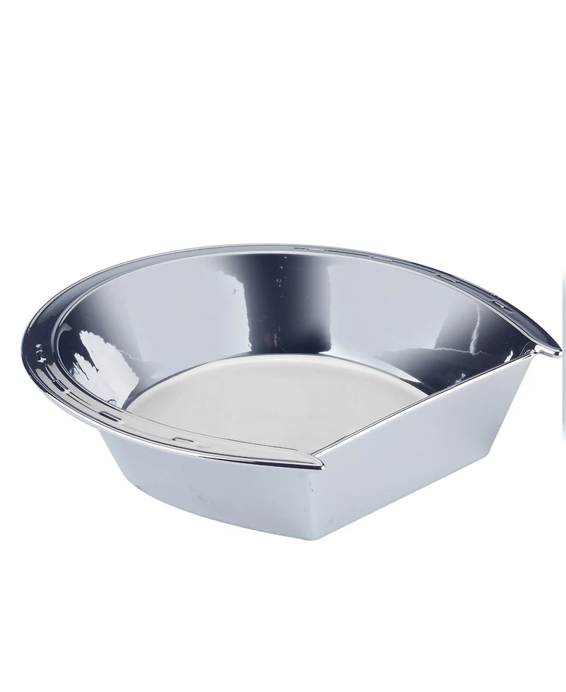 Certified International Derby Day at the Races Silver Plated 3-d Horseshoe Serving Bowl