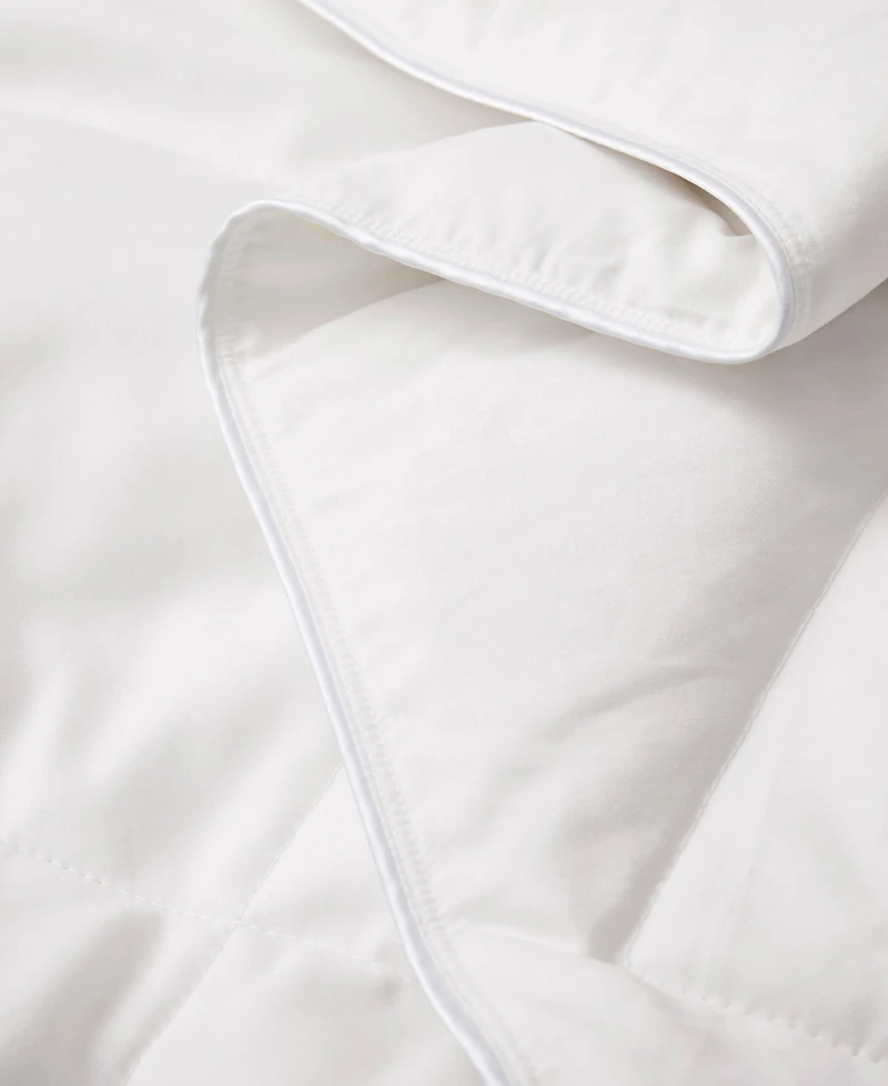 Unikome Lightweight White Goose Down Feather Fiber Comforter