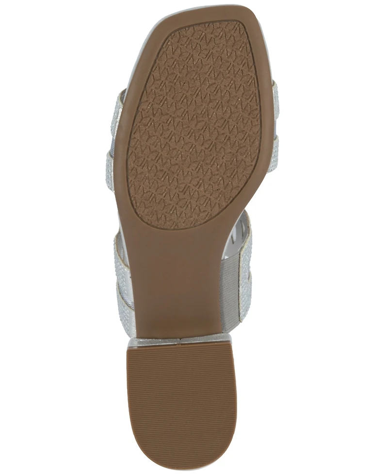 Jones New York Women's Vandela Double Band Cutout Dress Sandals
