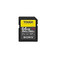 Sony Tough-g Series 64Gb Sdxc Uhs-Ii Card With Memory Card Carrying Case