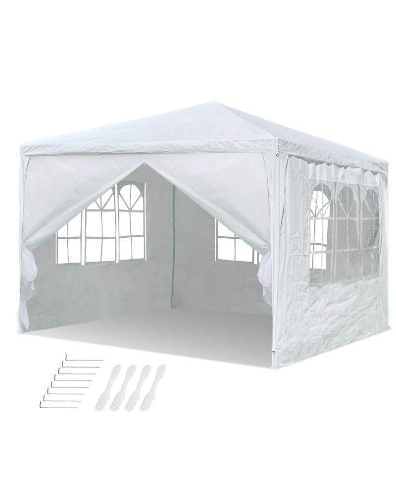 10'x10' Party Wedding Tent Canopy Heavy Duty Gazebo Pavilion Events Patio Outdoor
